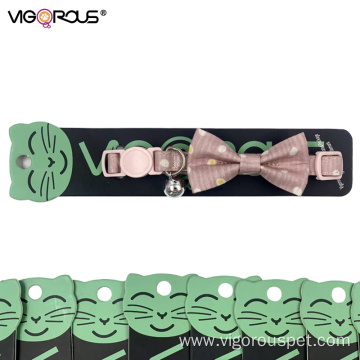 Durable Cotton Webbing Printed Dog Collar